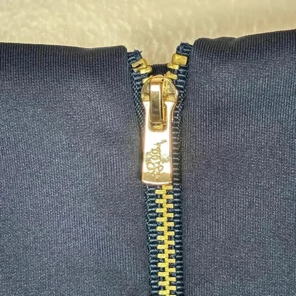 Lilly Pulitzer Navy and Cream Mini Dress - Picture 7 of 9